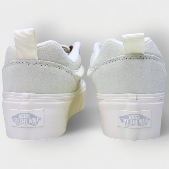 Vans Knu Stack Chunky Platform Sneakers White W8.0 / M6.5 – New Without Box - Picture 5 of 11